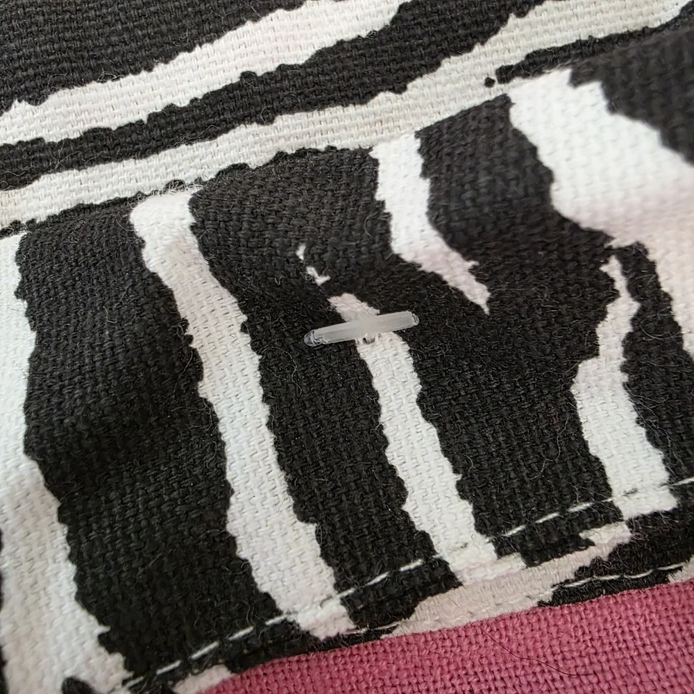 Wine Lover Pink Zebra Print Apron by Contempo